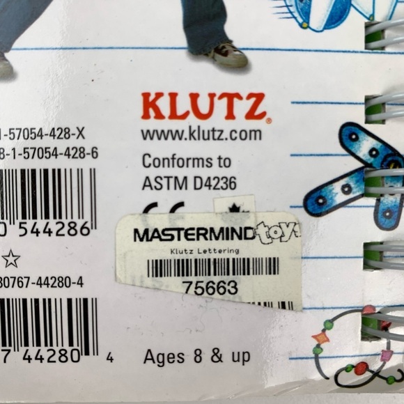 KLUTZ Activity Book  - Lettering in Quirky Styles - Picture 6 of 9